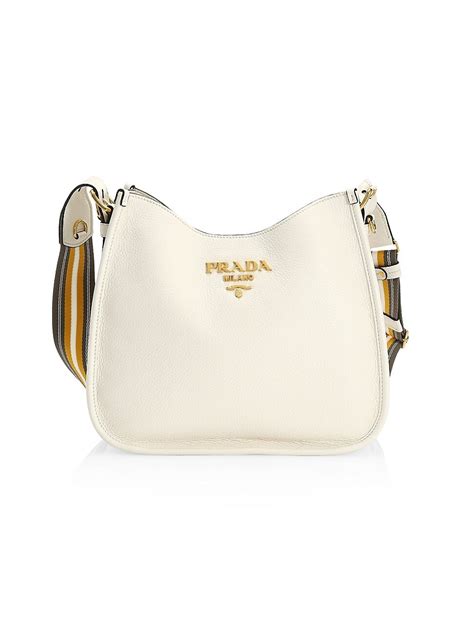 prada small daino leather hobo bag|hobo brand leather bags.